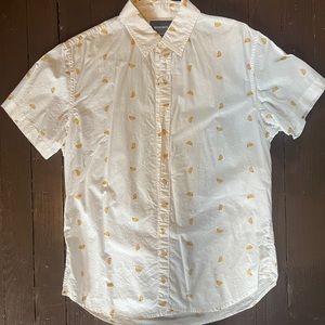 Bonobos Medium Short-Sleeved White Button Down